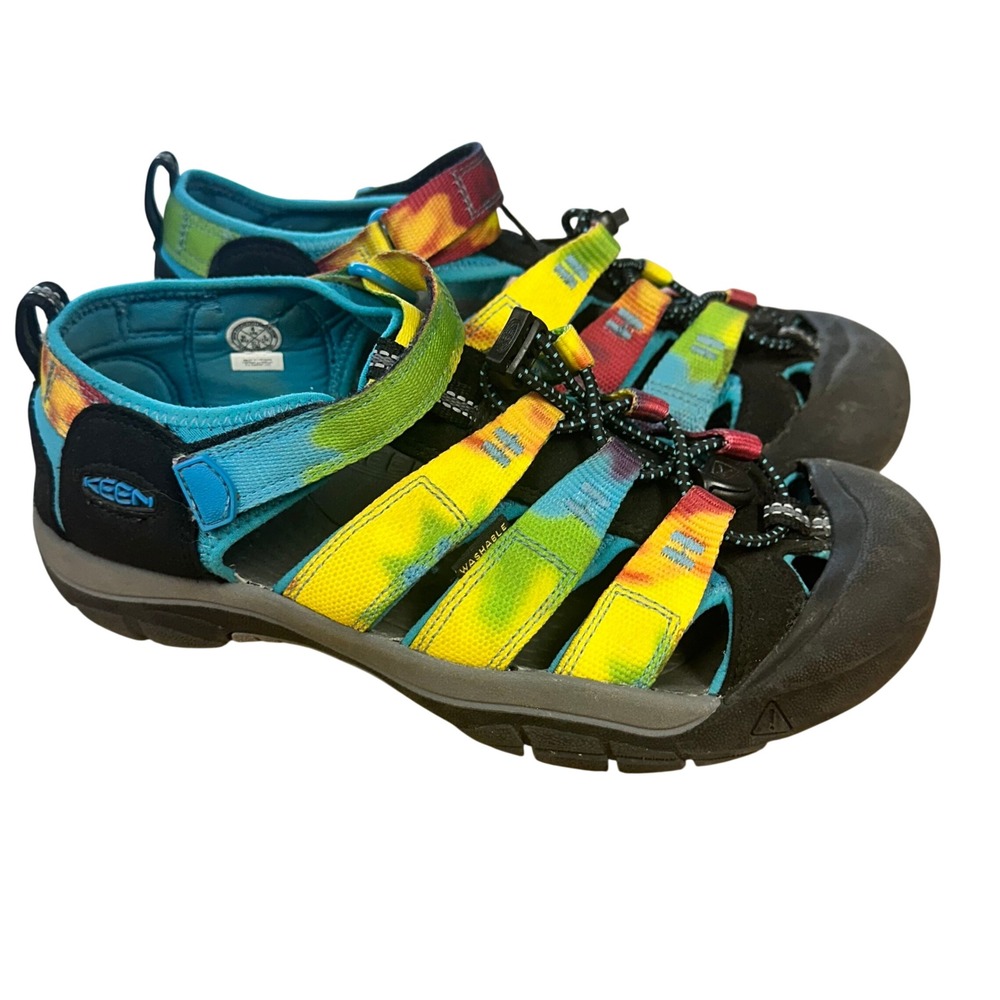KEEN Newport H2 Rainbow Tie Dye Sandals Mens 4 Womens 6 Hiking Water Gorpcore